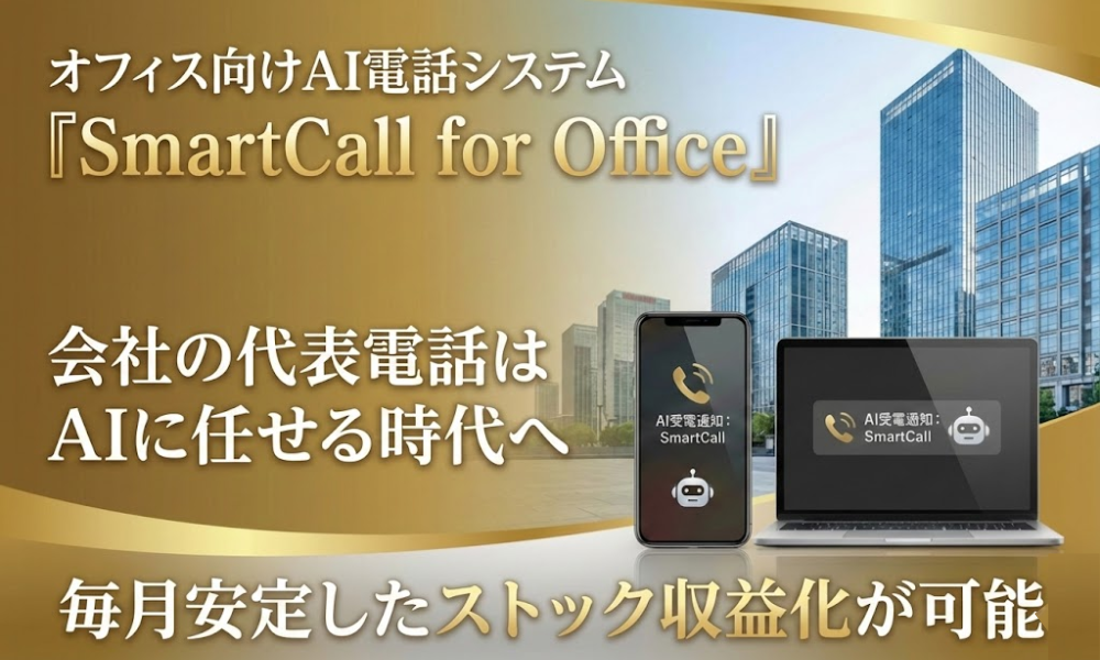 オフィスの電話番をAI化！総務の負担減・営業電話をブロックするDX商材